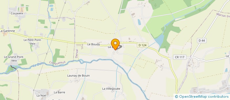 localisation de l'entreprise GROUPEMENT FONCIER AGRICOLE TANY MENA  SAINT-VINCENT-DES-LANDES