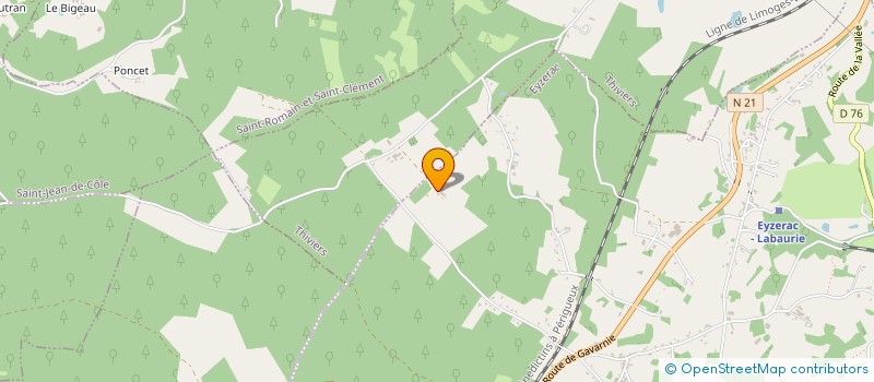 localisation de l'entreprise GROUPEMENT FONCIER AGRICOLE TARRADE  EYZERAC