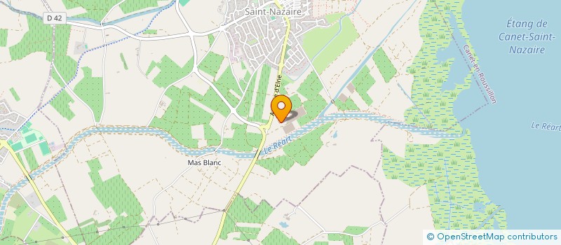 localisation de l'entreprise GROUPEMENT FONCIER AGRICOLE TERRAL  SAINT-NAZAIRE