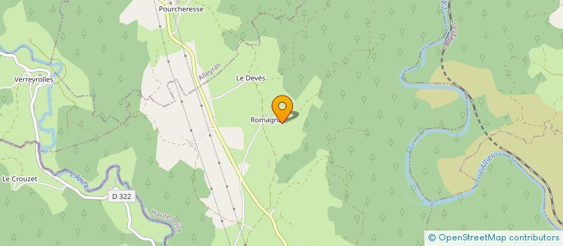 localisation de l'entreprise GROUPEMENT FONCIER AGRICOLE UN POUR TOUS  SAINT PRIVAT D'ALLIER