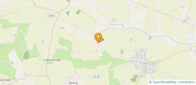 localisation de l'entreprise GROUPEMENT FONCIER AGRICOLE VILLE BEDEL  EREAC