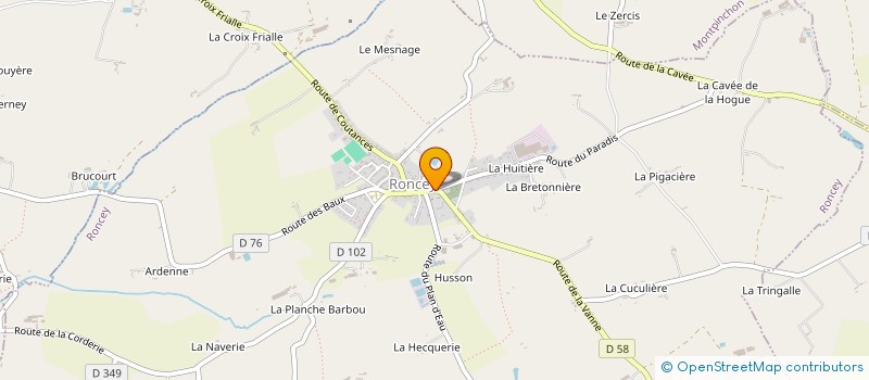 localisation de l'entreprise GROUPEMENT FONCIER AGRICOLE VILLY  SAINT-MARTIN-DE-CENILLY