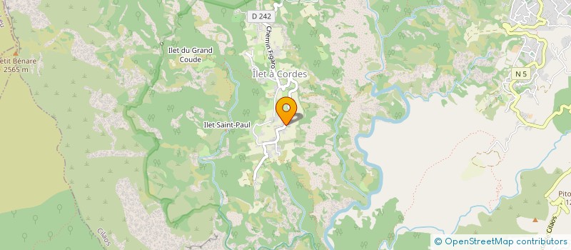 localisation de l'entreprise GROUPEMENT FONCIER AGRICOLE VITIS VINIFERA  CILAOS