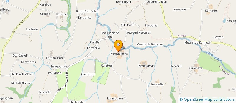 localisation de l'entreprise GROUPEMENT FONCIER DE L'ILDUT  PLOUARZEL