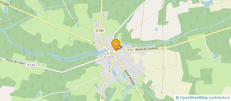 localisation de l'entreprise GROUPEMENT FONCIER DE LIGNEROLLES à CERDON