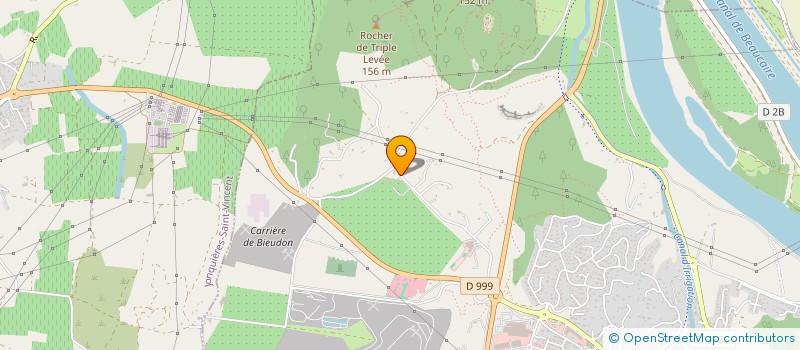 localisation de l'entreprise GROUPEMENT FONCIER DU MAS ROSE  BEAUCAIRE