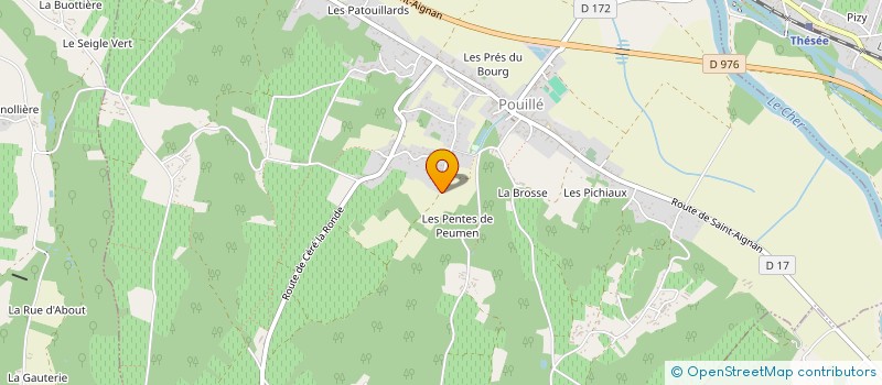 localisation de l'entreprise GROUPEMENT FONCIER RURAL 4G  POUILLE