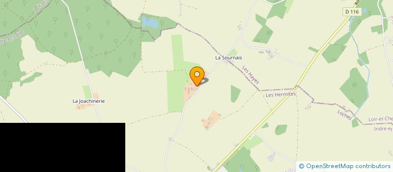 localisation de l'entreprise GROUPEMENT FONCIER RURAL BAGLAN  LES HERMITES