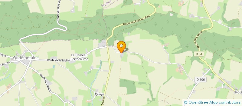 localisation de l'entreprise GROUPEMENT FONCIER RURAL DAUDETEAU à SOULEUVRE EN BOCAGE