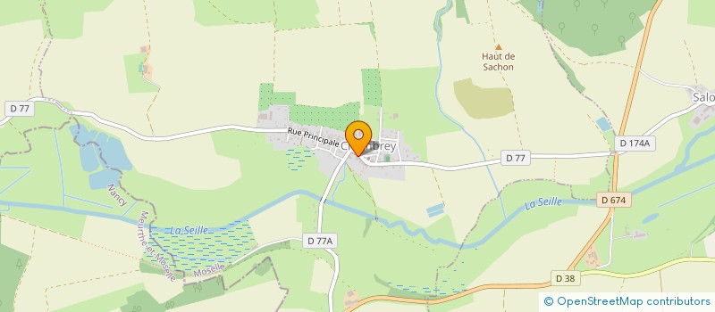 localisation de l'entreprise GROUPEMENT FONCIER RURAL DE BERANGE  WUISSE