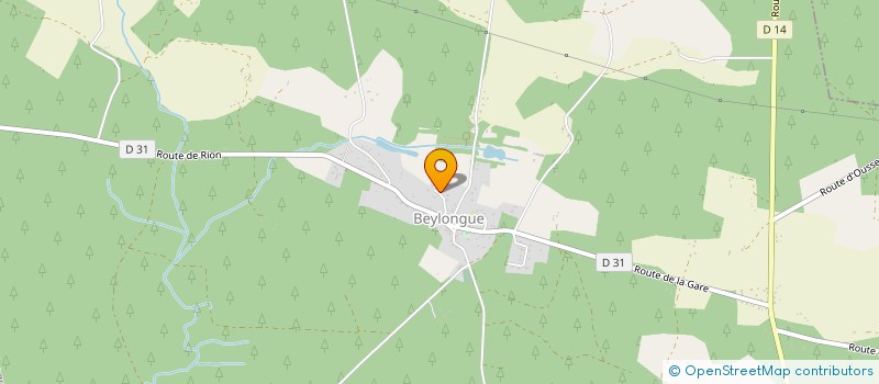 localisation de l'entreprise GROUPEMENT FONCIER RURAL DE BERNEDE  RION-DES-LANDES