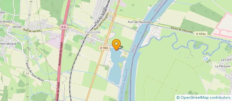 localisation de l'entreprise GROUPEMENT FONCIER RURAL DE CHAMP ROND  SAINT-ALBAIN