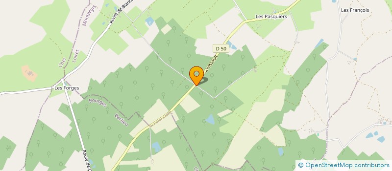 localisation de l'entreprise GROUPEMENT FONCIER RURAL DE FLEURY à CERNOY-EN-BERRY