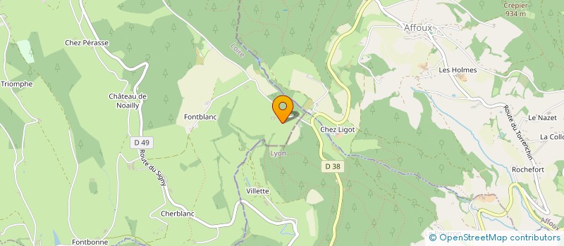 localisation de l'entreprise GROUPEMENT FONCIER RURAL DE FOMBLAISE  VIOLAY