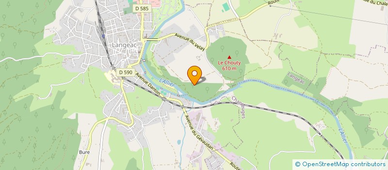 localisation de l'entreprise GROUPEMENT FONCIER RURAL DE GFR DE BANNIERES  CHASTEL