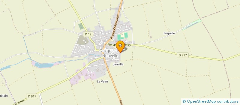 localisation de l'entreprise GROUPEMENT FONCIER RURAL DE GFR DESCHAMPS  OUCQUES LA NOUVELLE