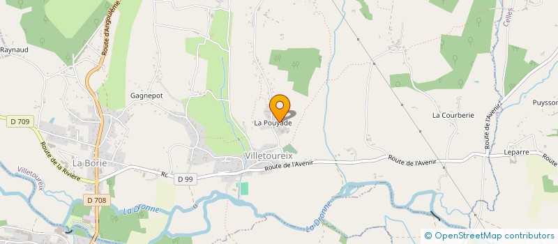 localisation de l'entreprise GROUPEMENT FONCIER RURAL DE GFR L ETANG DE PLANCHE  ST SULPICE DE ROUMAGNAC