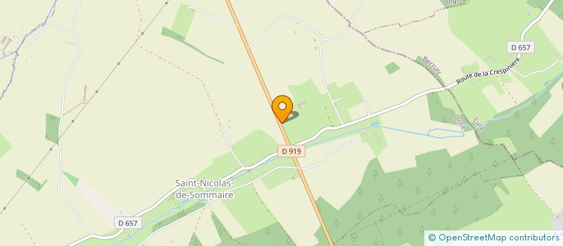 localisation de l'entreprise GROUPEMENT FONCIER RURAL DE L'AUVENT à SAINT-NICOLAS-DE-SOMMAIRE
