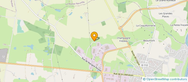 localisation de l'entreprise GROUPEMENT FONCIER RURAL DE L'ETANG DE LA TREMBLAIE  DAON