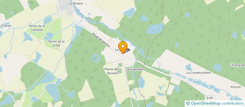 localisation de l'entreprise GROUPEMENT FONCIER RURAL DE LA BOUE  NEUVY