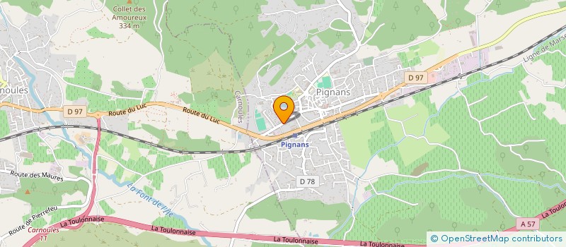 localisation de l'entreprise GROUPEMENT FONCIER RURAL DE LA BOUTINE  PIGNANS