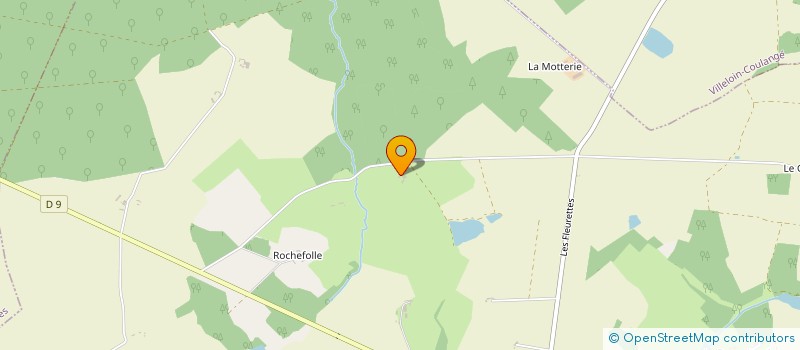 localisation de l'entreprise GROUPEMENT FONCIER RURAL DE LA COUR  LOCHE-SUR-INDROIS