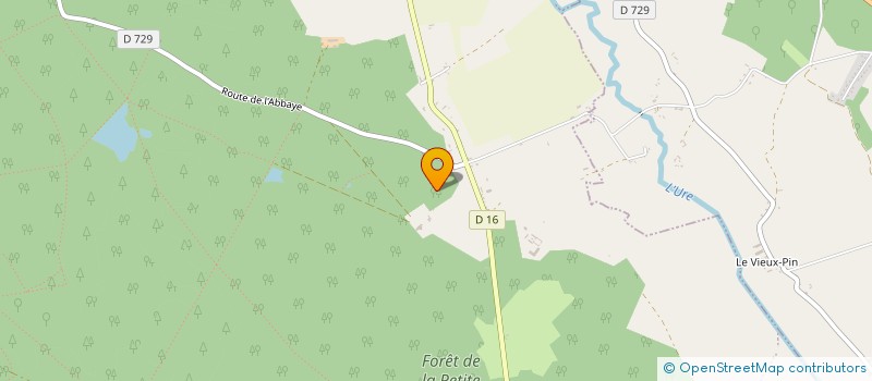 localisation de l'entreprise GROUPEMENT FONCIER RURAL DE LA FORET DE SURVIE à GOUFFERN EN AUGE
