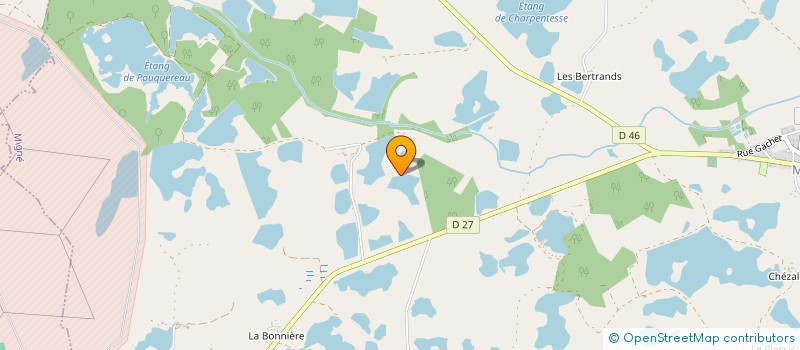 localisation de l'entreprise GROUPEMENT FONCIER RURAL DE LA LOGE à NURET-LE-FERRON