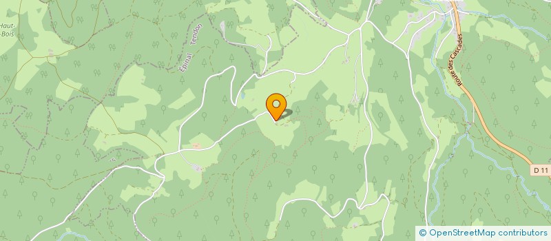 localisation de l'entreprise GROUPEMENT FONCIER RURAL DE LA LOGETAT  TENDON