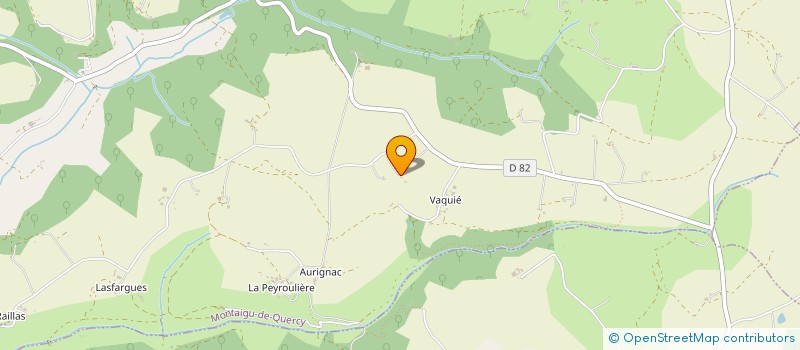 localisation de l'entreprise GROUPEMENT FONCIER RURAL DE LA MARUC à MONTAIGU-DE-QUERCY