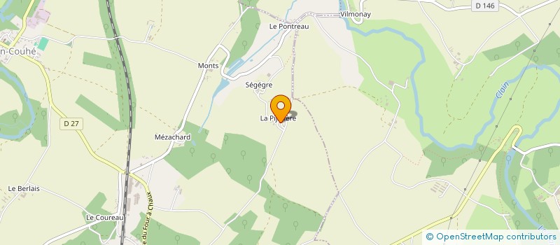 localisation de l'entreprise GROUPEMENT FONCIER RURAL DE LA PIJATIERE à VALENCE-EN-POITOU