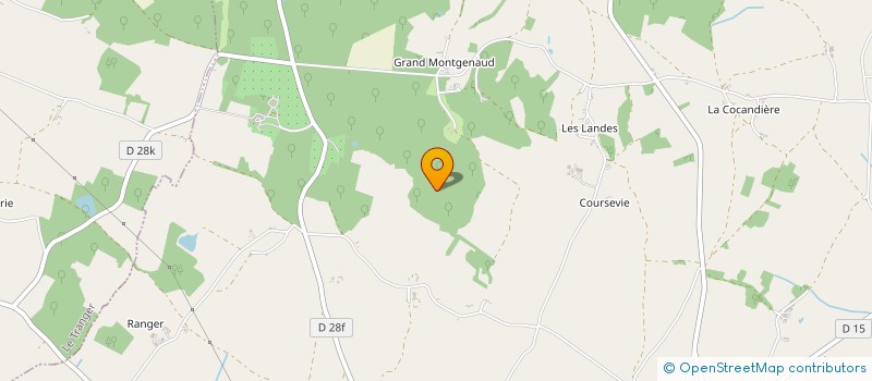 localisation de l'entreprise GROUPEMENT FONCIER RURAL DE LA SELLETTE à NEUILLAY-LES-BOIS