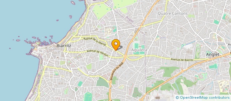 localisation de l'entreprise GROUPEMENT FONCIER RURAL DE LABOUDIGUE à BIARRITZ