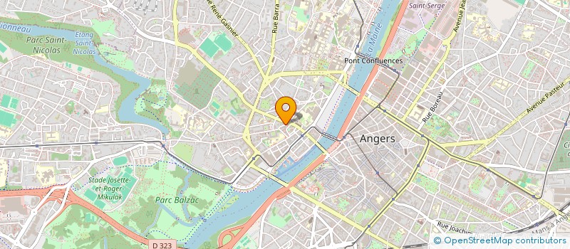 localisation de l'entreprise GROUPEMENT FONCIER RURAL DE PALFROI à ANGERS
