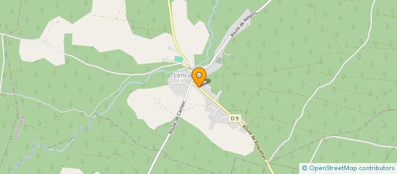 localisation de l'entreprise GROUPEMENT FONCIER RURAL DE SIMOUNOT  LENCOUACQ