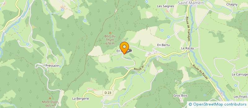 localisation de l'entreprise GROUPEMENT FONCIER RURAL DE VERBUST  DEUX-GROSNES