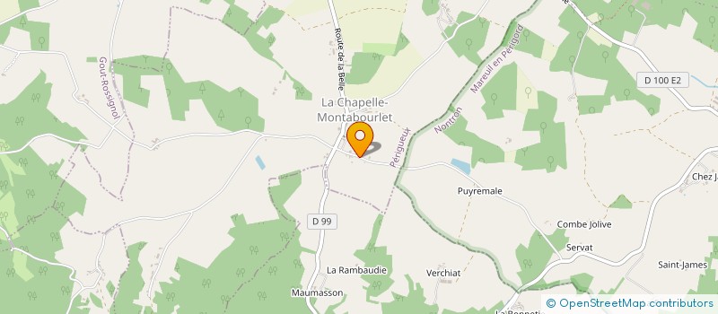 localisation de l'entreprise GROUPEMENT FONCIER RURAL DES 4 F  GOUT-ROSSIGNOL