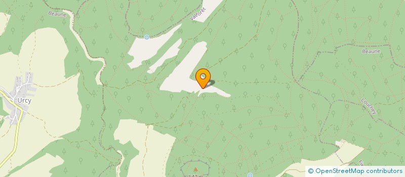 localisation de l'entreprise GROUPEMENT FONCIER RURAL DES ECOTOIS  VALFORET