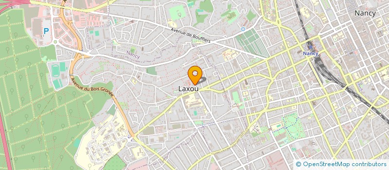 localisation de l'entreprise GROUPEMENT FONCIER RURAL DES ETANGS DE LA PETITE WOEVRE  LAXOU