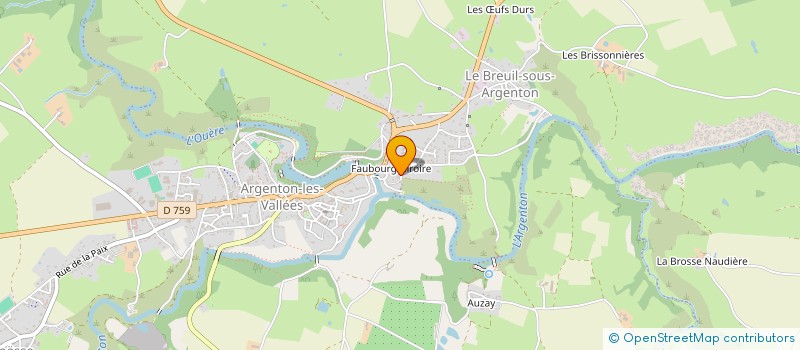 localisation de l'entreprise GROUPEMENT FONCIER RURAL DES TARTIFUMES  ARGENTONNAY