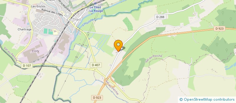 localisation de l'entreprise GROUPEMENT FONCIER RURAL DES TTROIS FRERES à VAL-AU-PERCHE
