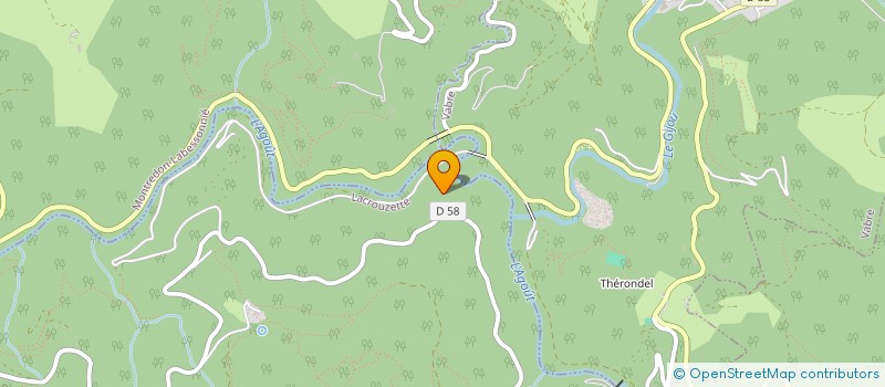 localisation de l'entreprise GROUPEMENT FONCIER RURAL DU BOIS DE CAMY  LACROUZETTE