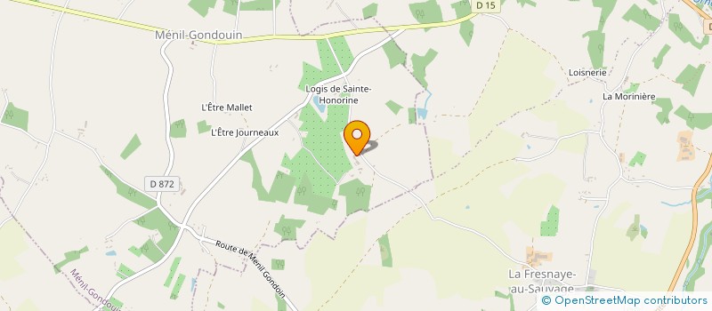 localisation de l'entreprise GROUPEMENT FONCIER RURAL DU FIEF NOIR à MENIL-GONDOUIN
