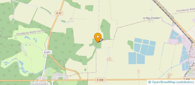 localisation de l'entreprise GROUPEMENT FONCIER RURAL DU HAUT CHAILLOT  NANGIS