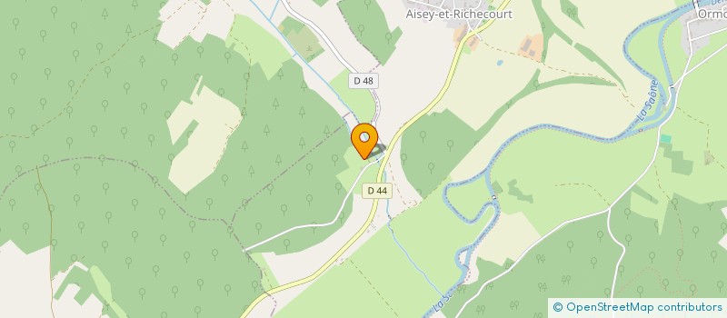 localisation de l'entreprise GROUPEMENT FONCIER RURAL DU MARCHIT  AISEY-ET-RICHECOURT