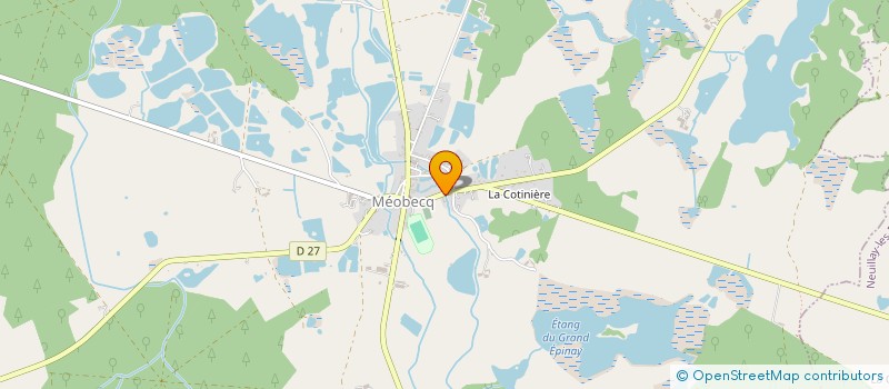 localisation de l'entreprise GROUPEMENT FONCIER RURAL DU MARGOUILLAT à LA CHAPELLE-ORTHEMALE