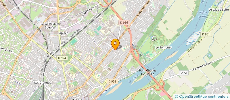 localisation de l'entreprise GROUPEMENT FONCIER RURAL DU PLESSIS  BLOIS