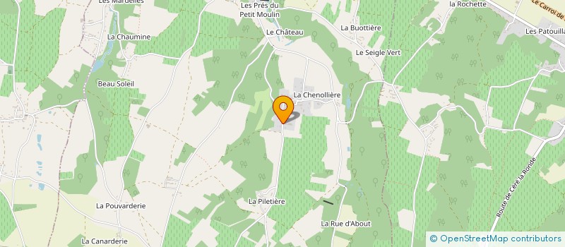 localisation de l'entreprise GROUPEMENT FONCIER RURAL DUVOUX  ANGE