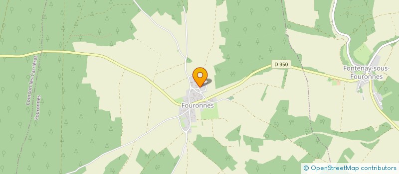 localisation de l'entreprise GROUPEMENT FONCIER RURAL GAUTHEREAU  FOURONNES