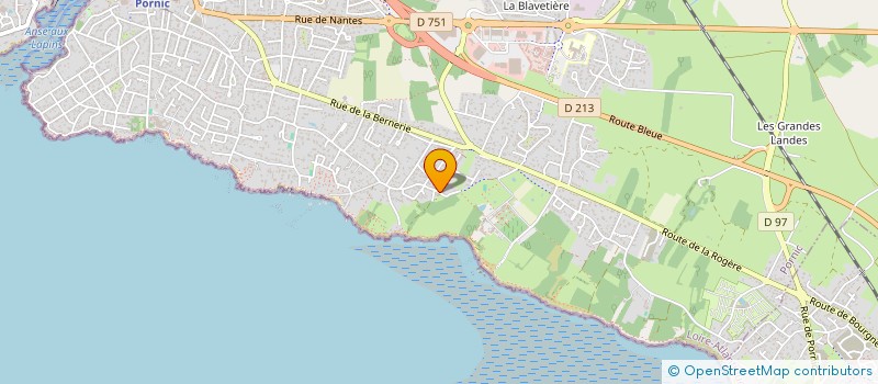 localisation de l'entreprise GROUPEMENT FONCIER RURAL (GFR) SAINT-PATRICE  PORNIC